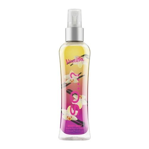 Body Mist By So Womens Vanilla Body Mist Fragrance Spray, Travel Size, 100 ml, 1 piece, photo 1 of 1