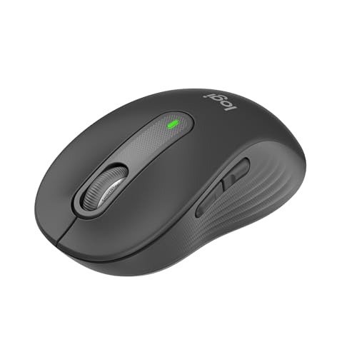 Logitech Signature M650 Wireless Mouse - For Small to Medium Sized Hands, 2-Year Battery, Silent Clicks, Customisable Side Buttons, Bluetooth, for PC/Mac/Multi-Device/Chromebook - Graphite, photo 1 of 1