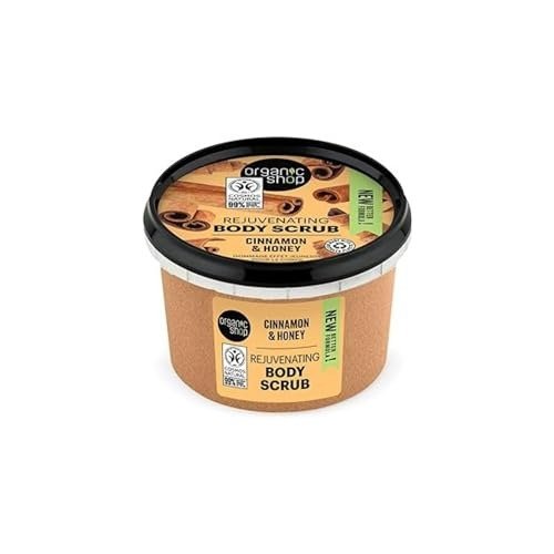Organic Shop 250ml Body Scrub Rejuvenating Cinnamon & Honey, photo 1 of 1