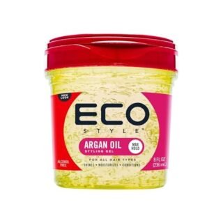 Eco Style Moroccan Argan Oil Eco Styler Hair Gel, Nourish and Repair, Alcohol-Free, 236 ml