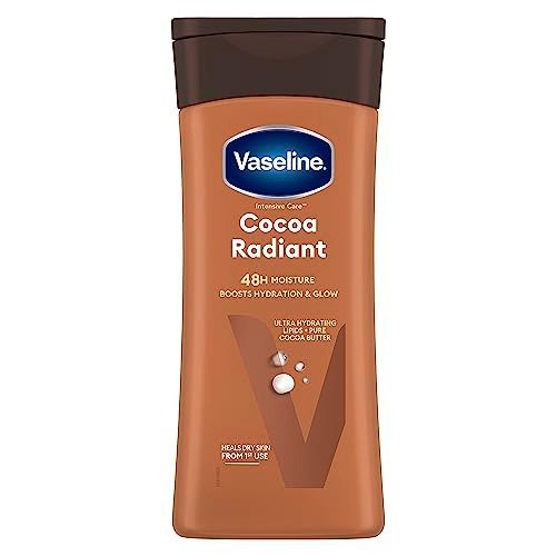 Vaseline Intensive Care Cocoa Radiant Body Lotion with ultra-hydrating lipids and pure cocoa butter for dry skin 200 ml, photo 1 of 1