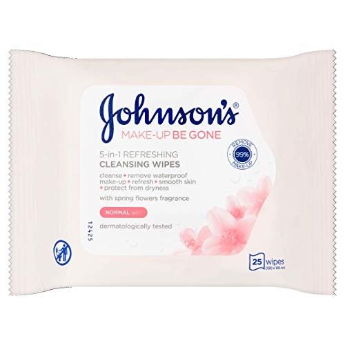 Johnsons Face Care Make Up Be Gone Refreshing Wipes, photo 1 of 1