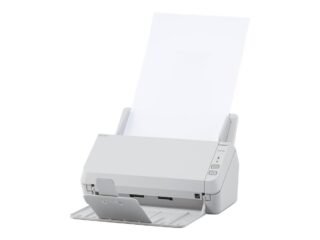 Fujitsu SP-1130N Scanner, Professional 30ppm Ethernet USB 3.2 A4 Duplex ADF Office Scanner