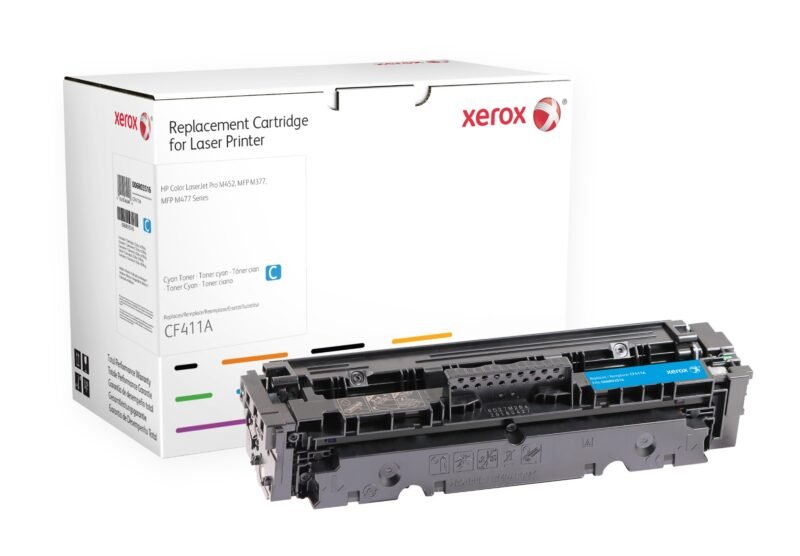 Everyday™ Cyaan Remanufactured Toner van Xerox compatible met HP 410A (CF411A), Standaard capaciteit, foto 1 van 1