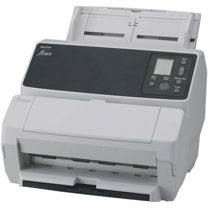 Ricoh fi-8170 ADF-/handmatige invoer scanner 600 x 600 DPI A4 Zwart, Grijs, foto 1 van 1