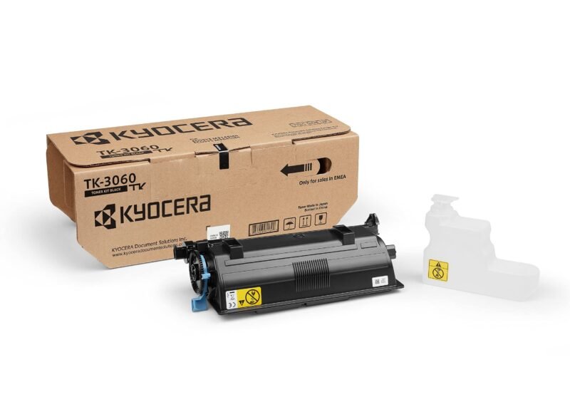 Kyocera TK-3060K Toner Black, Original Premium Cartdrige 1T02MS0NL0. Compatible ECOSYS M3145idn, M3645idn, photo 1 of 1