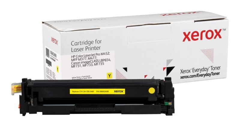Everyday™ Geel Toner van Xerox is compatibel met HP 410A (CF412A), Standaard capaciteit, foto 1 van 1