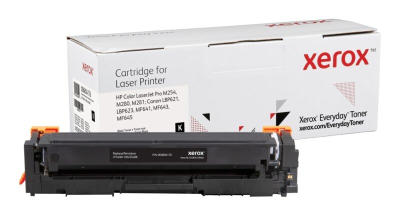 Everyday™ Zwart Toner van Xerox is compatibel met HP 203A (CF540A), Standaard capaciteit, foto 1 van 1