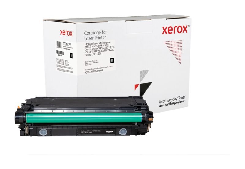 Everyday™ Zwart Toner van Xerox is compatibel met HP 508A (CF360A), Standaard capaciteit, foto 1 van 1