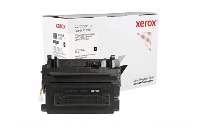 Everyday™ Zwart Toner van Xerox is compatibel met HP 81A (CF281A), Standaard capaciteit, foto 1 van 1