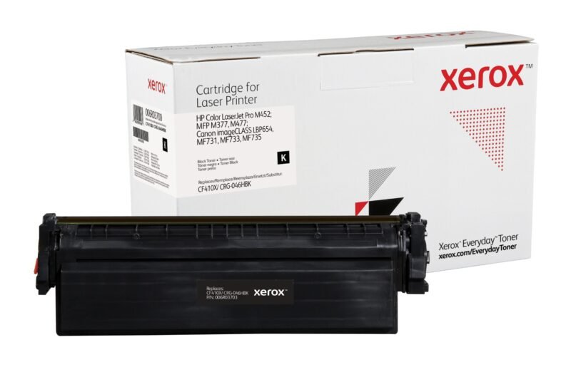 XEROX Everyday Replacement For CF410X/CRG-046HBK Laser Toner Black 006R03700, photo 1 of 1