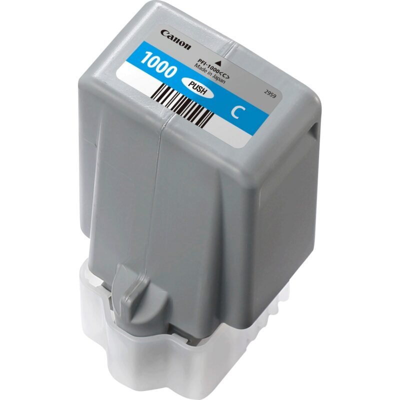 CANON PFI-1000 C - cyan - original - ink tank, photo 1 of 1