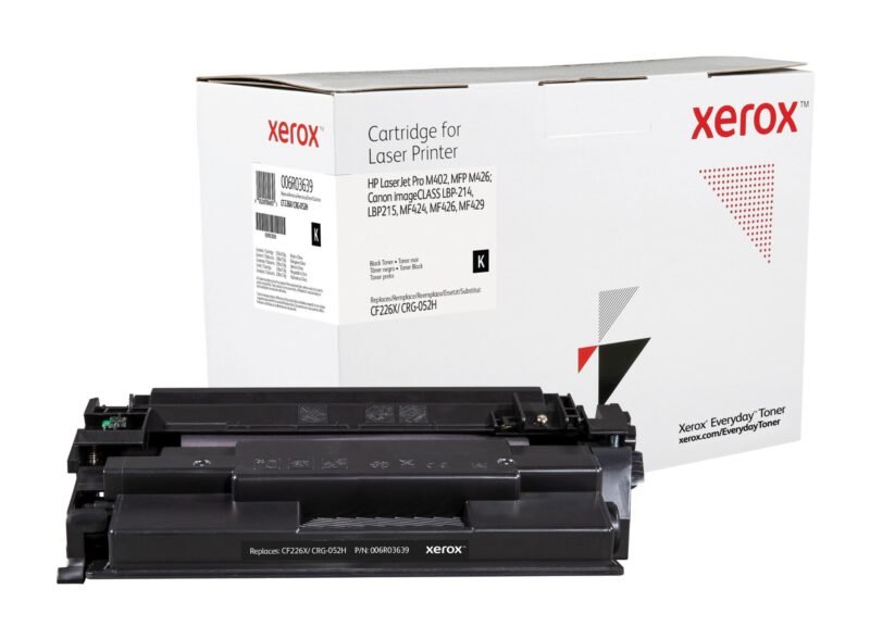 Everyday™ Zwart Toner van Xerox is compatibel met HP 26X (CF226X), Hoge capaciteit, foto 1 van 1