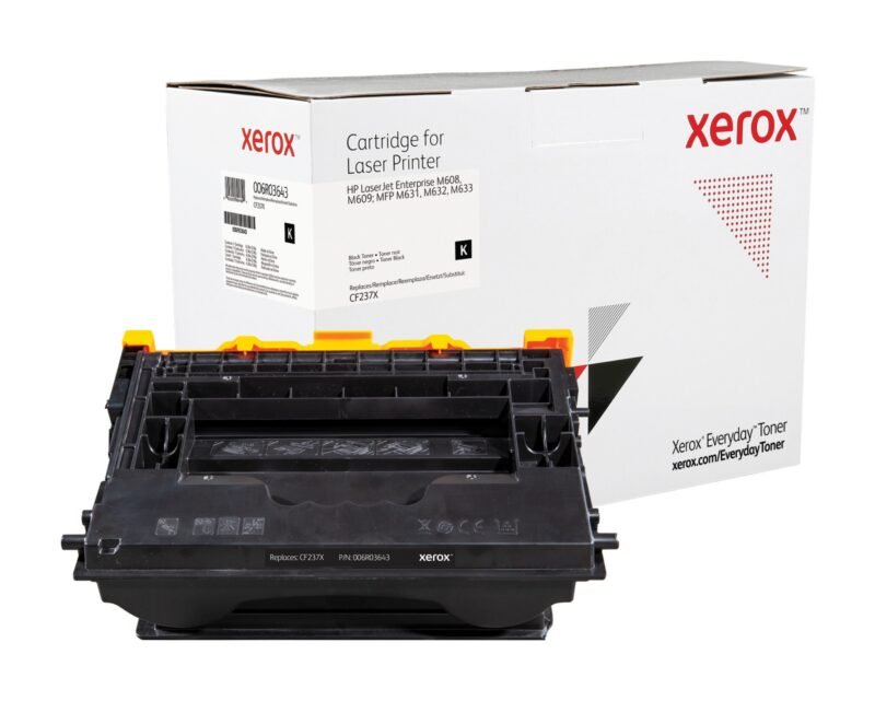 Everyday™ Zwart Toner van Xerox is compatibel met HP 37X (CF237X), Hoge capaciteit, foto 1 van 1