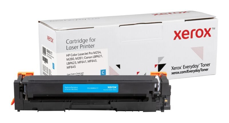 Everyday™ Cyaan Toner van Xerox is compatibel met HP 203A (CF541A), Standaard capaciteit, foto 1 van 1