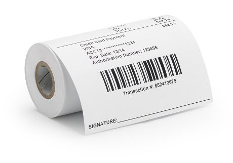 ZEBRA Z-Select 2000D - receipt paper - 12 roll(s) - Roll (8 cm x 250 m), photo 1 of 1