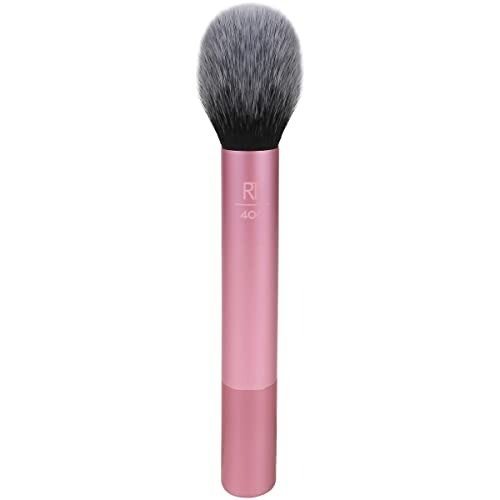 Real Techniques Ultra Plush Blush Makeup Brush, For Loose, Cream, or Pressed Blush, Rosy Glow Cheeks, Fluffy Powder Brush, Aluminum Ferrules, Synthetic Bristles, Vegan and Cruelty Free, 1 Count, photo 1 of 1