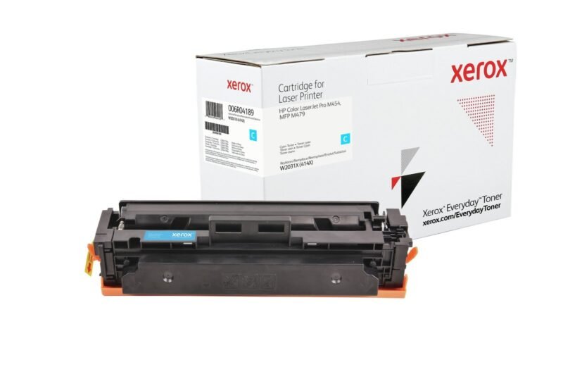 Everyday™ Cyaan Toner van Xerox is compatibel met HP 415X (W2031X), Hoge capaciteit, foto 1 van 1