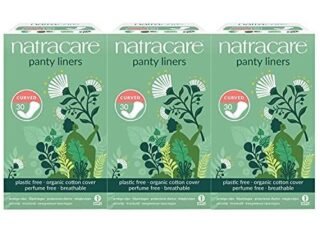 Natracare Natural Curved Panty Liners with Organic Cotton | 30 Liners x
