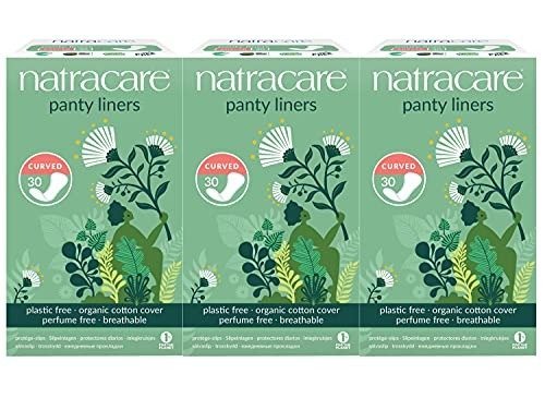 Natracare Natural Curved Panty Liners with Organic Cotton | 30 Liners x, photo 1 of 1