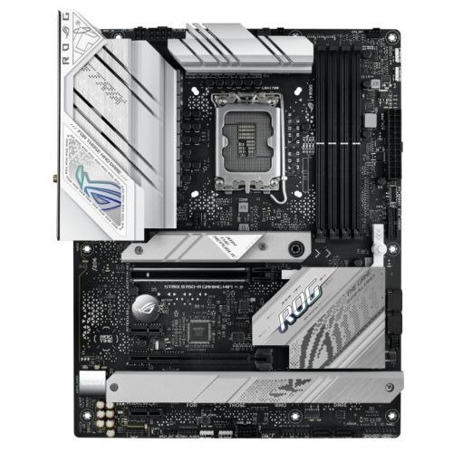 Asus ROG STRIX B760-A GAMING WIFI, Intel B760, 1700, ATX, 4 DDR5, HDMI, DP, Wi-Fi 6E, 2.5G LAN, PCIe5, 3x M.2, RGB, photo 1 of 1