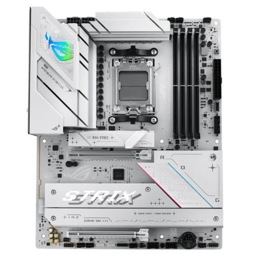 Asus ROG STRIX B850-A GAMING WIFI, AMD B850, AM5, ATX, 4 DDR5, HDMI, DP, Wi-Fi 7, 2.5G LAN, RGB, 4x M.2, White, photo 1 of 1