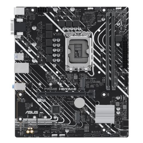 Asus PRIME H610M-E-CSM - Corporate Stable Model, Intel H610, 1700, Micro ATX, 2 DDR5, VGA, HDMI, DP, PCIe4, 2x M.2, photo 1 of 1