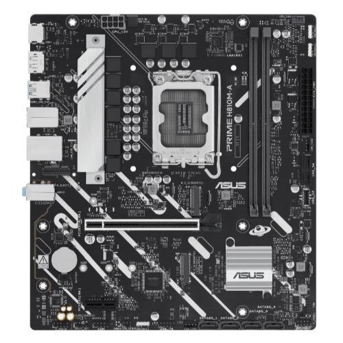 Asus PRIME H810M-A-CSM - Corporate Stable Model, Intel H810, 1851, Micro ATX, 2 DDR5, HDMI, DP, GB LAN, 2x M.2, photo 1 of 1