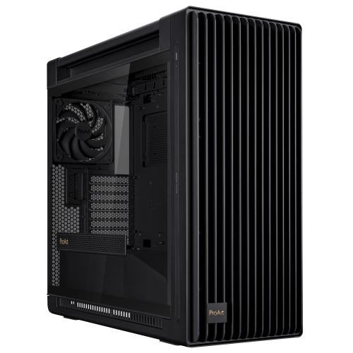 Asus ProArt PA602 Gaming Case w/ Glass Side, E-ATX, Front Grill, 2x 20cm Fans, IR Dust Indicator, USB-C 20Gps, Black, photo 1 of 1
