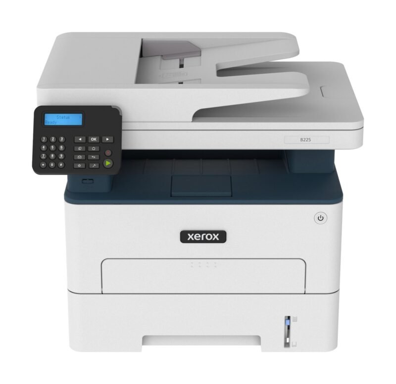 Xerox B225 A4 34 ppm draadloze dubbelzijdige printer PS3 PCL5e/6 ADF 2 laden totaal 251 vel UK, foto 1 van 1
