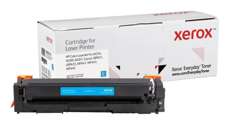 Everyday™ Cyaan Toner van Xerox is compatibel met HP 203X (CF541X), Hoge capaciteit, foto 1 van 1