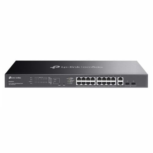 TP-LINK (ES220GMP) Omada 20-Port Gigabit Easy Managed Switch with 16-Port PoE+, 2x GB SFP Ports, 250W Power Budget, Rackmountable, photo 1 of 1