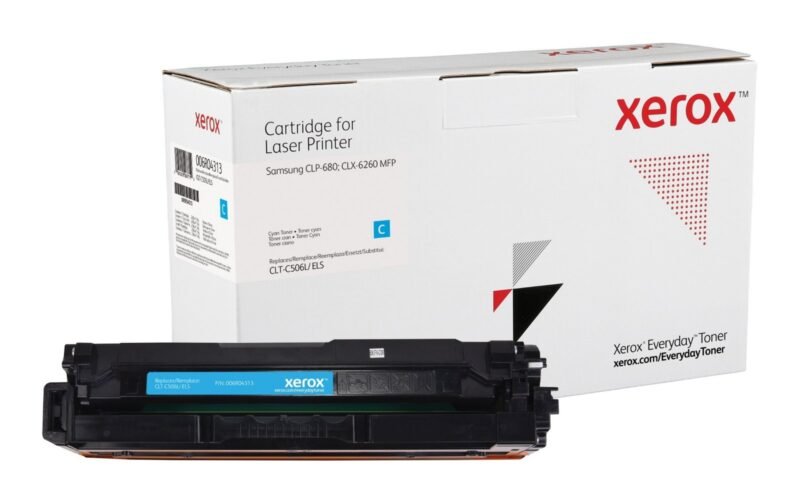 XEROX Everyday Replacement Toner High Yield Cyan For Samsung Printers 006R04313, photo 1 of 1