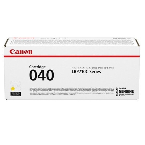 CANON 040 - yellow - original - toner cartridge, photo 1 of 1
