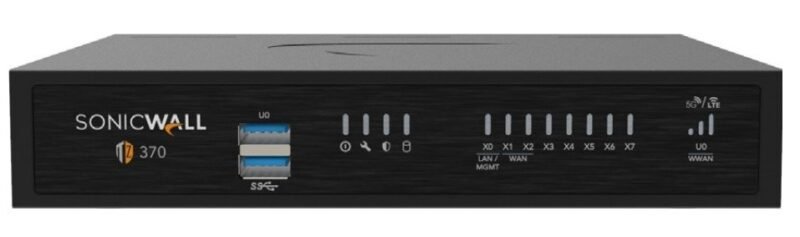 SonicWall TZ370 - Essential Edition - security appliance - 1GbE - SonicWALL  (2years), photo 1 of 1