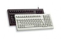CHERRY G80-1800 Mechanical Keyboard - Cable Connectivity - Light Grey - USB Interface - 105 Key