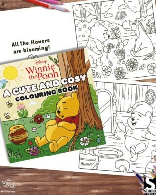Disney Winnie the Pooh: A Cute and Cosy Colouring Book